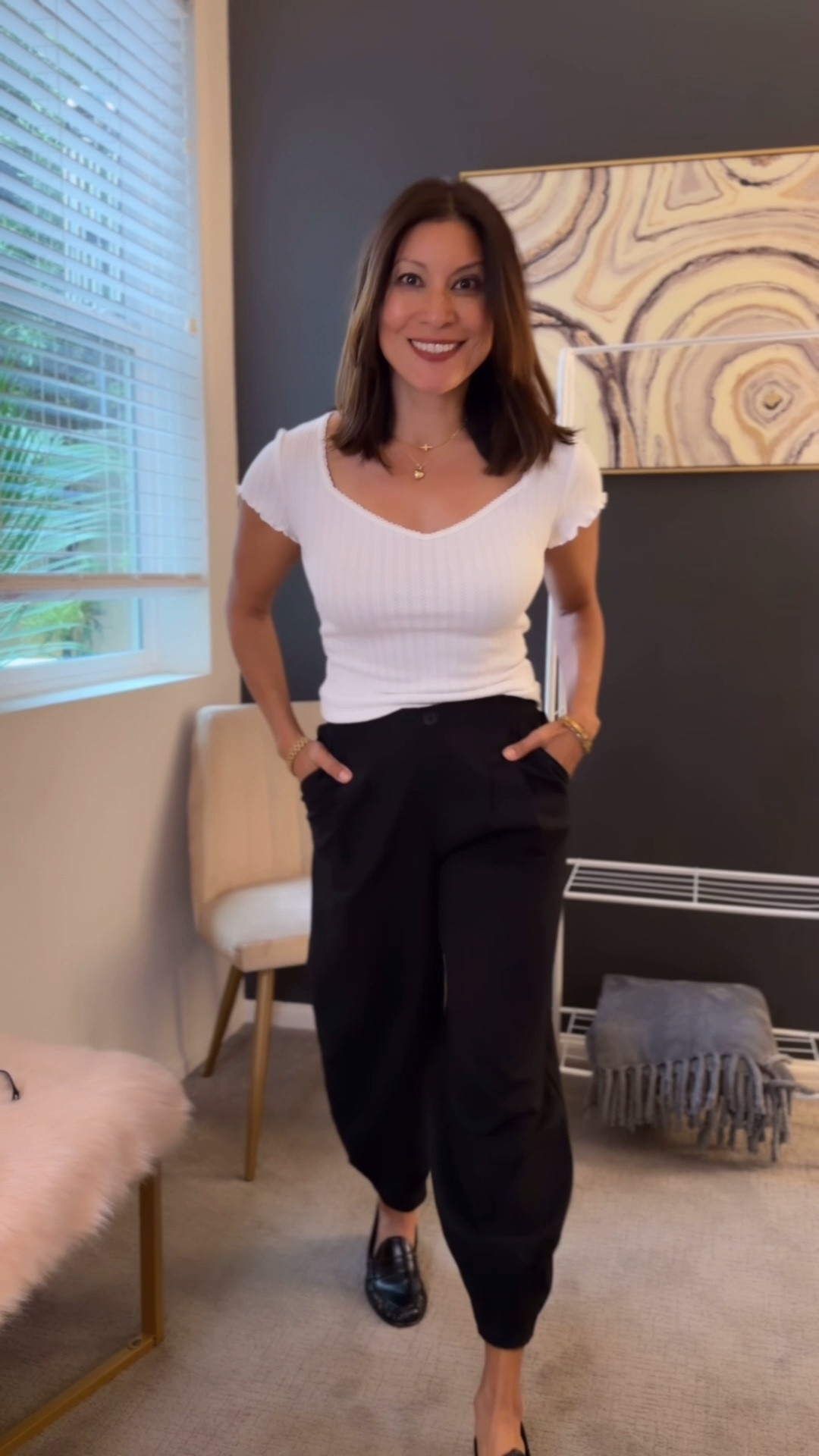 Not for me but maybe for you. 

@Target 
Target style 
Pants wearing xs 
Top size small 

#LTKValentine #LTKOver40 #LTKSeasonal