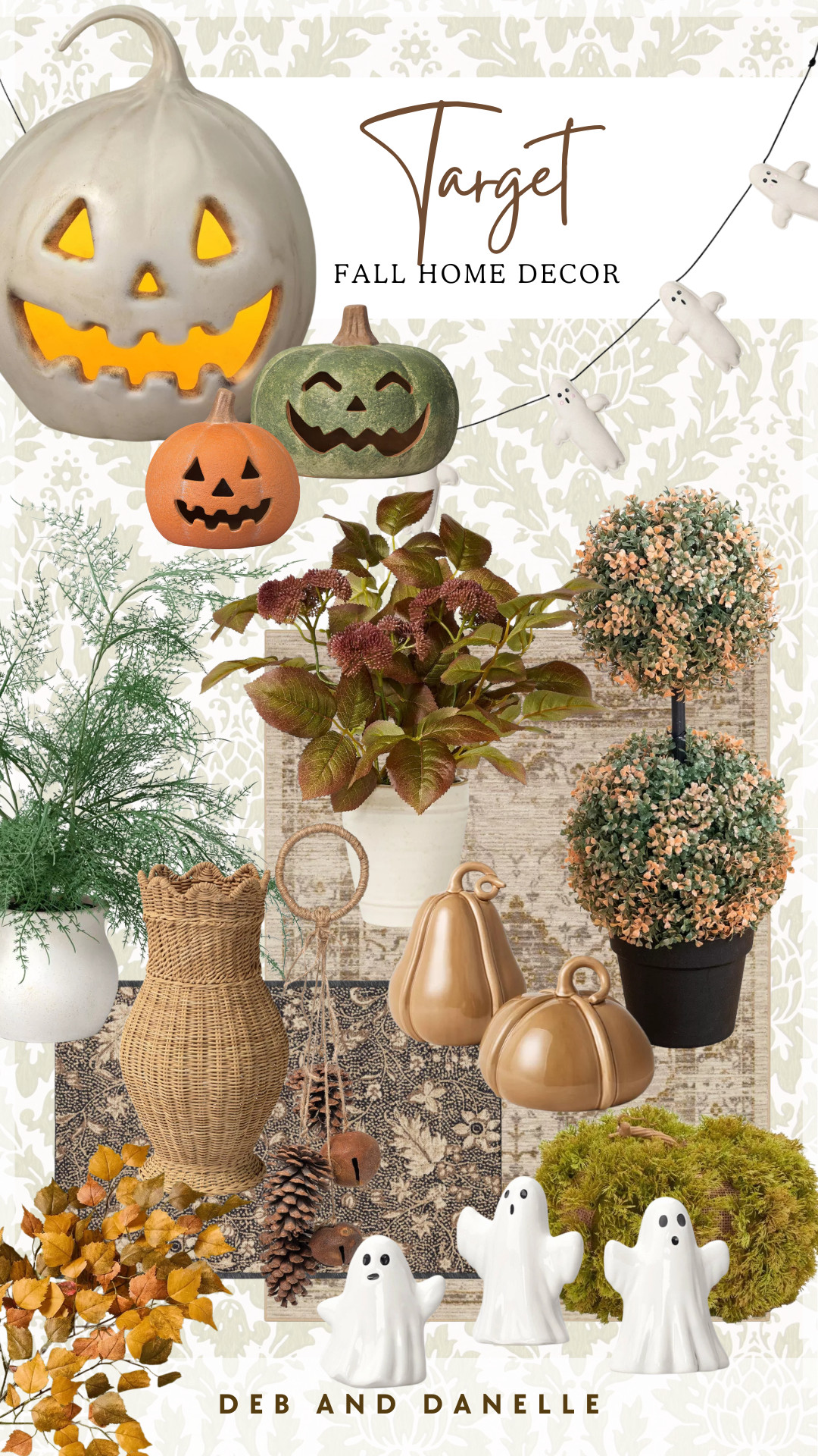 If you want to start slowly sprinkling Fall decor pieces into your home for a gradual seasonal shift, here are some great pieces from Target to get you started.  

 #LTKSeasonal #LTKHome