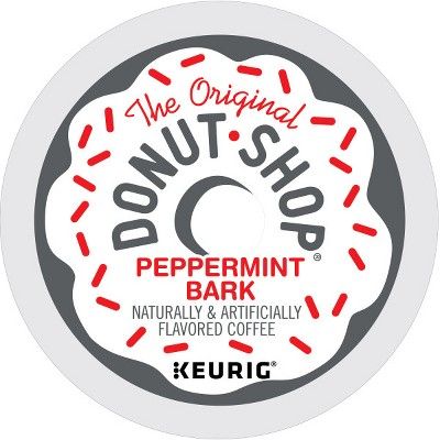 The Original Donut Shop Peppermint Bark Light Roast Coffee Keurig K-Cup Pods - 18ct | Target