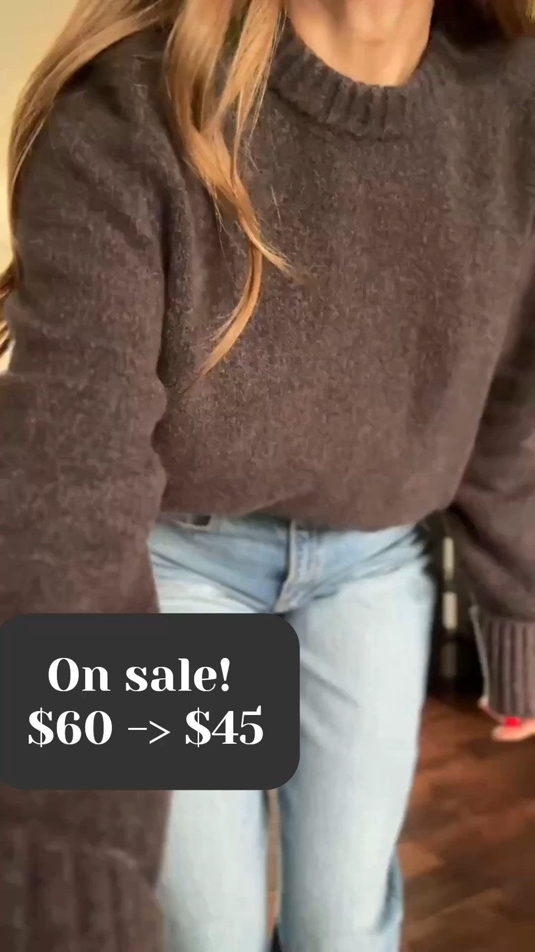 My favorite @abercrombie sweater is 30% off! I am in a small