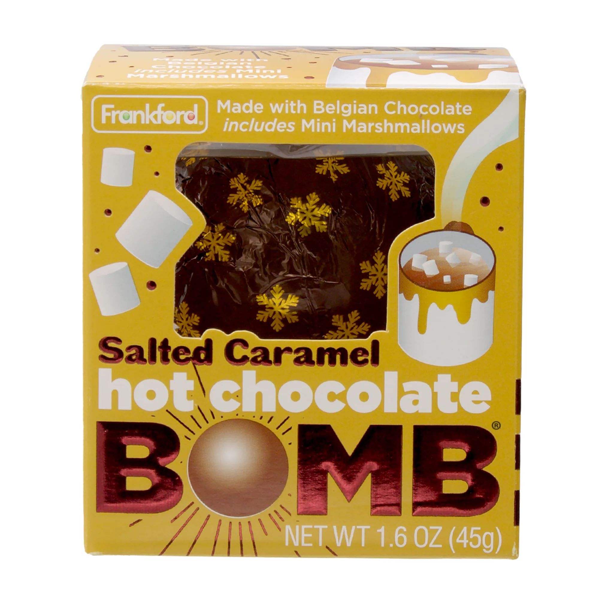 Frankford's Salted Caramel Hot Chocolate Bomb 1.6 ounces - Walmart.com | Walmart (US)