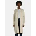 Time and Tru Women's Duster Cardigan Sweater, Midweight, Sizes XS-XXXL - Walmart.com | Walmart (US)
