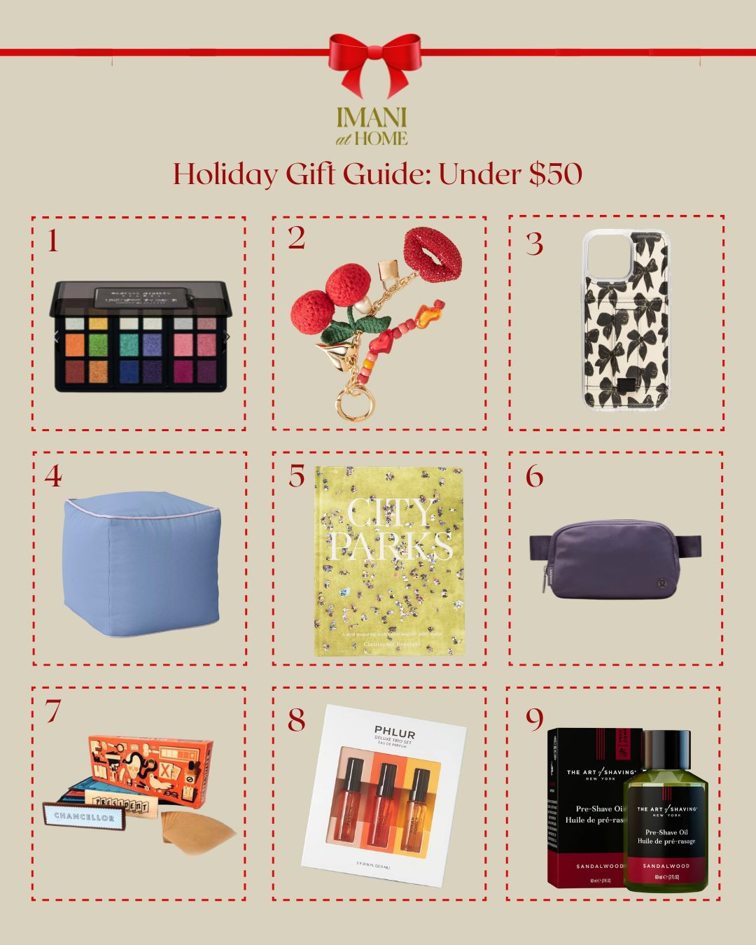 Holiday Gift Guide: Under $50 

 