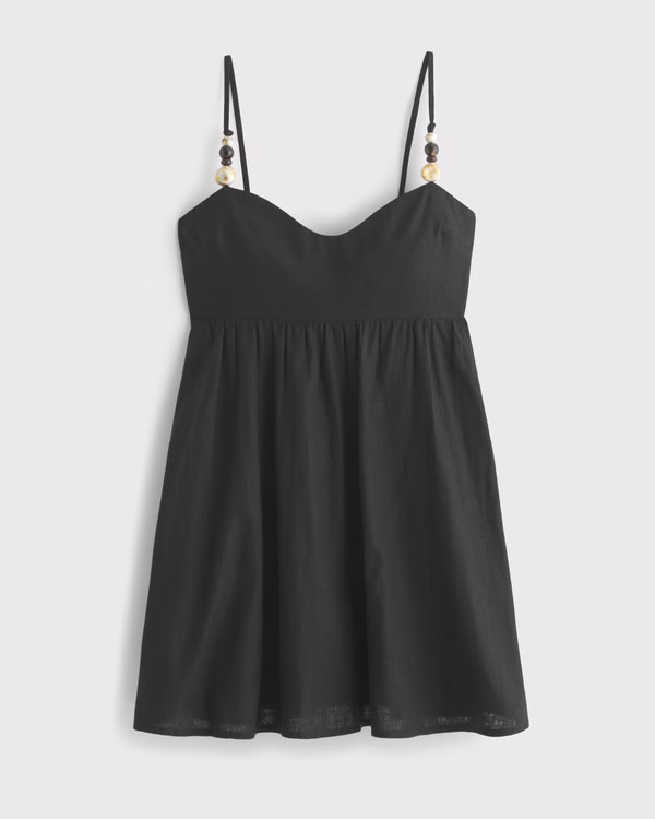 Women's Beaded Sweetheart Babydoll Skort | Women's New Arrivals | Abercrombie.com | Abercrombie & Fitch (US)