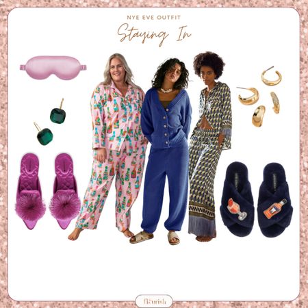 Fancy pajamas for a New Year’s Eve night in? Sounds perfect to us! 

Fancy pajamas, formal pajamas, cozy night in, lounge set

#LTKfindsunder50 #LTKHoliday #LTKSeasonal