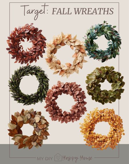 Fall wreaths from Target 




#LTKFind #LTKhome #LTKSeasonal