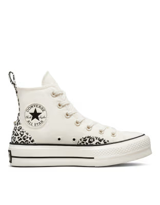 Converse Chuck Taylor All Star Lift sneakers in leopard print | ASOS (Global)
