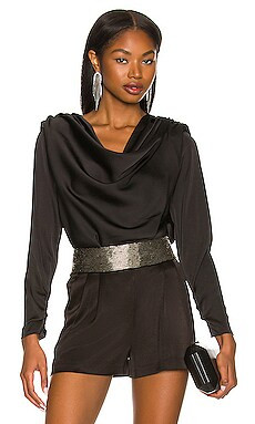 ASTR the Label Blakely Bodysuit in Black from Revolve.com | Revolve Clothing (Global)