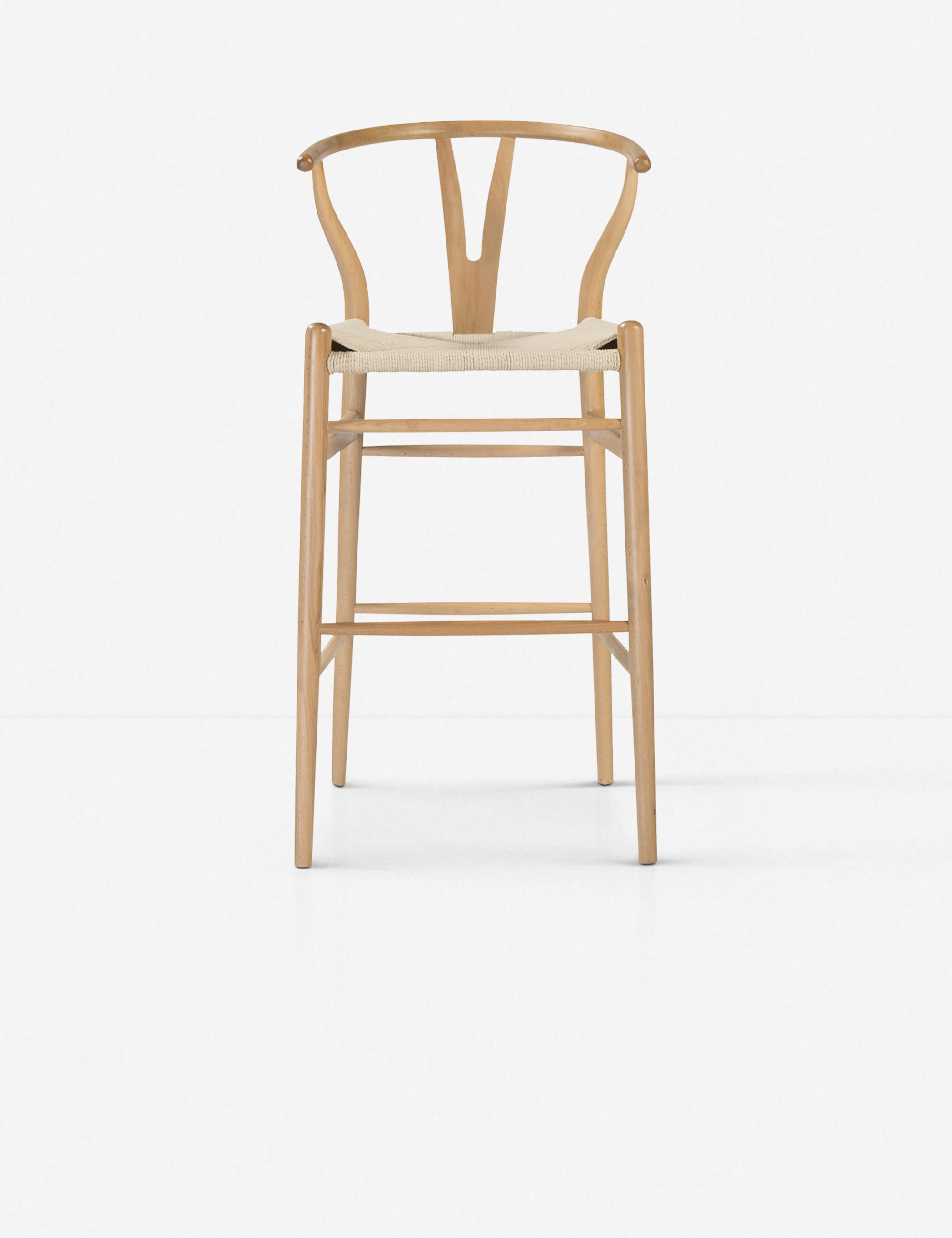 Cylia Bar Stool, Natural | Lulu and Georgia 