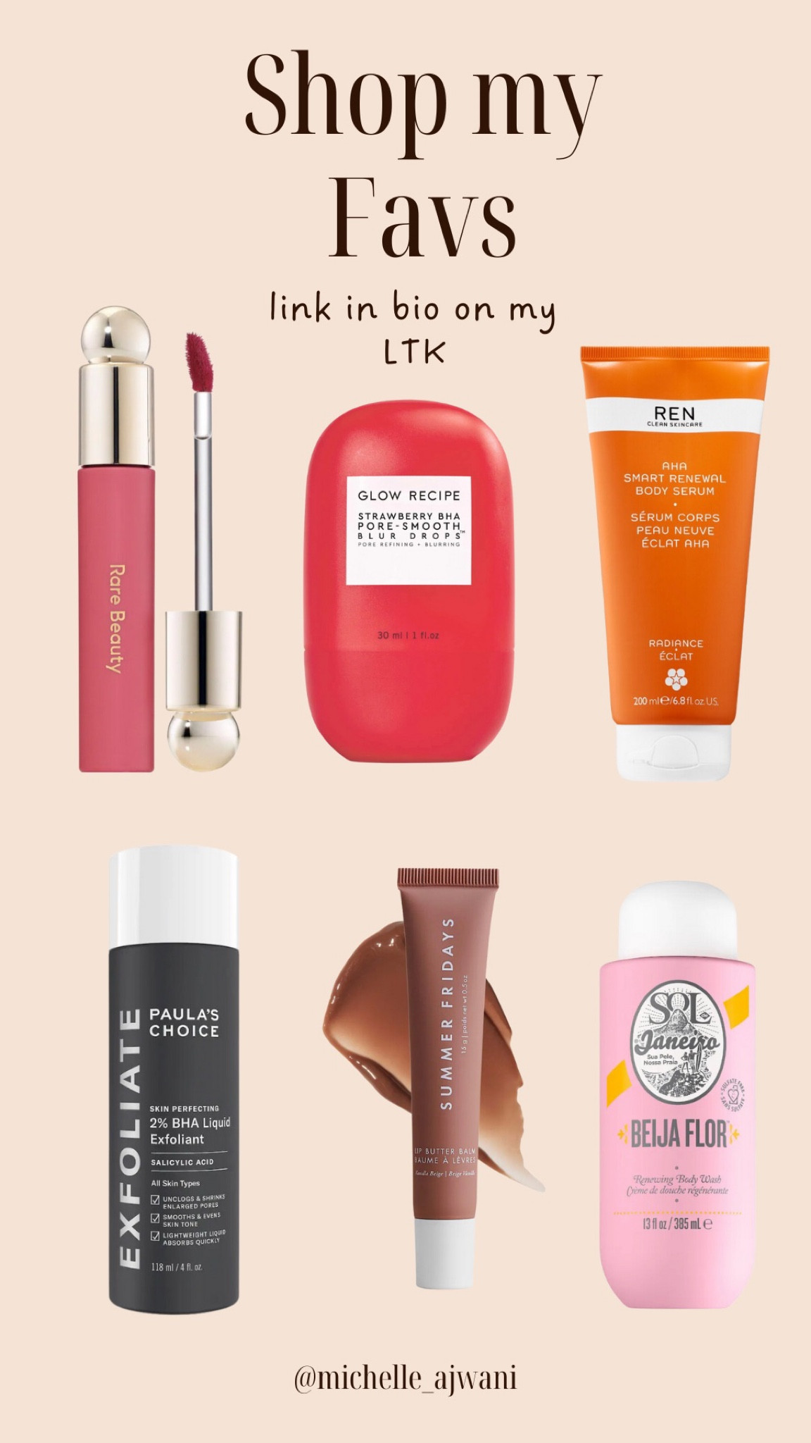 Sephora Sale Favorites, Sephora Friends and Family Sale, Rare Beauty Lip Oil, Glow Recipe, Ren Body Serum, Paula’s Choice, Summer Fridays , Sol De Janeiro, Sephora Sale, Fall favorites, Fall makeup

#LTKSeasonal #LTKunder50 #LTKbeauty