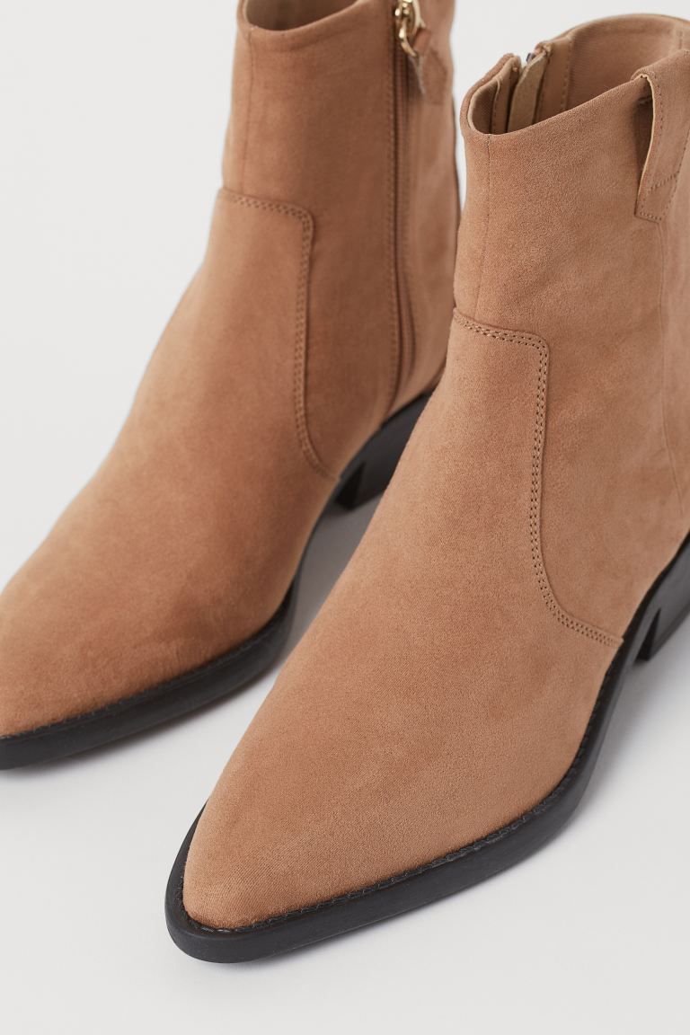 Pointed ankle boots | H&M (UK, MY, IN, SG, PH, TW, HK)