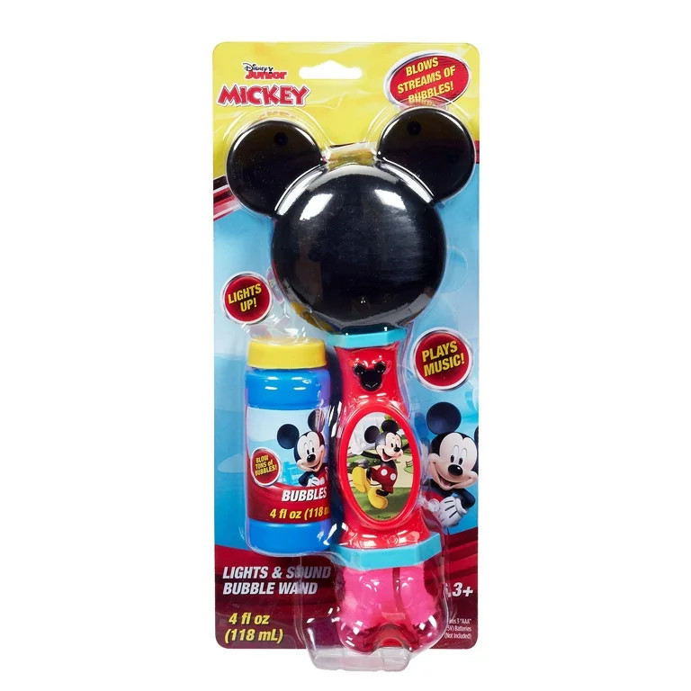 Disney Mickey Mouse Light and Sound Bubble Wand | Walmart (US)