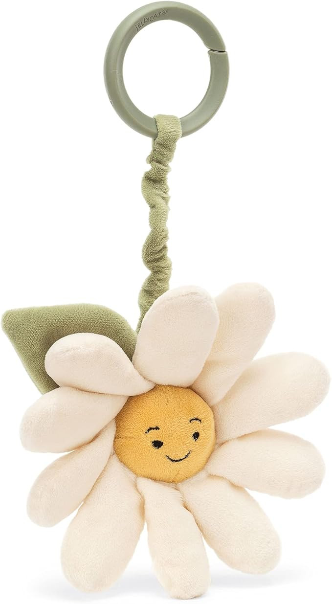 Amazon.com: Jellycat Fleury Daisy Flower Jitter Baby Stroller Toy : Toys & Games | Amazon (US)
