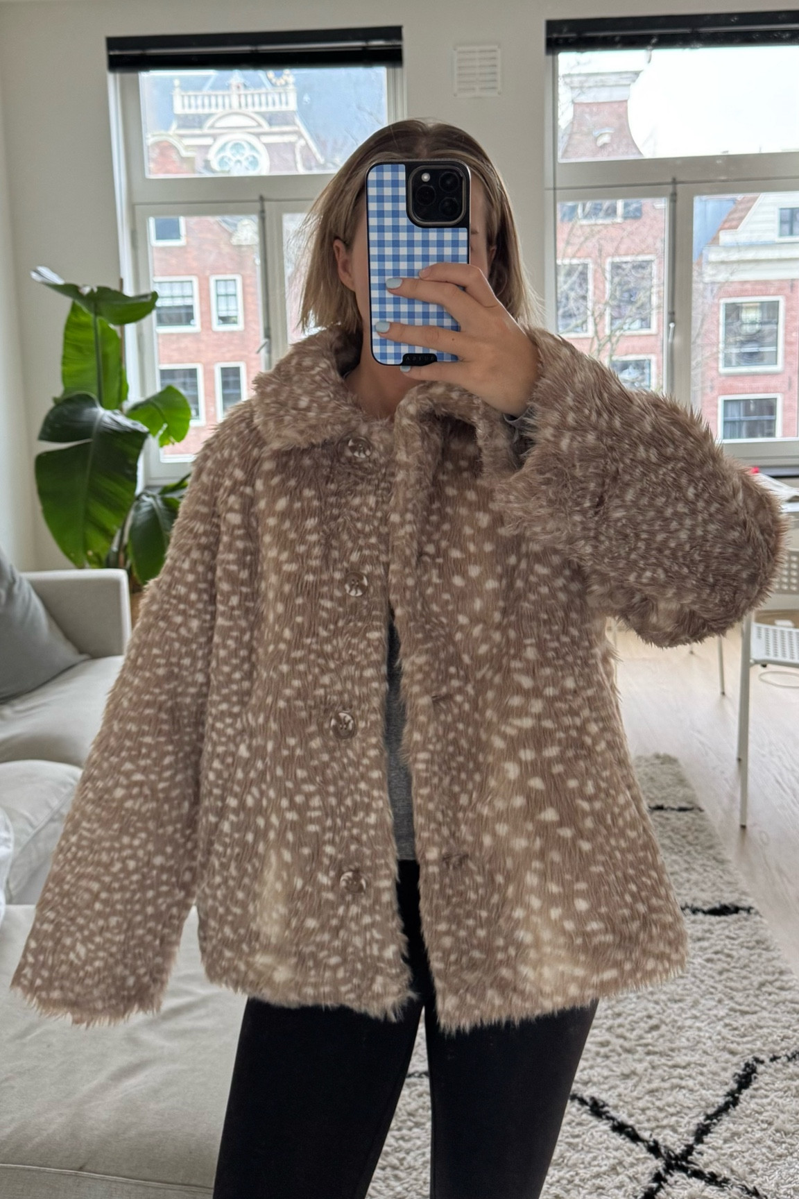 The cutest deer print coat!! I’m wearing an M



#LTKuk #LTKeurope #LTKwinter