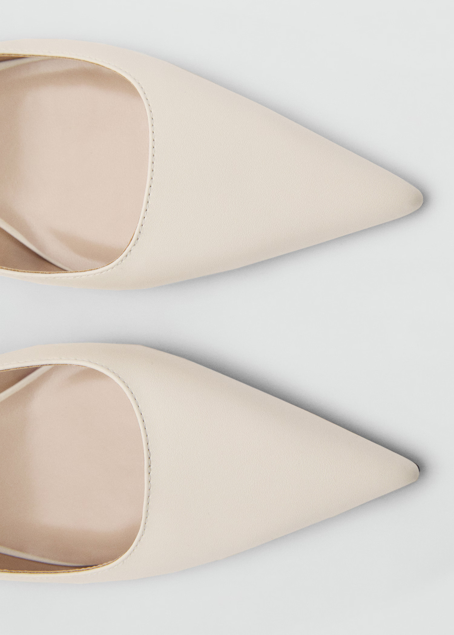 Pointed kitten-heel shoes - Women | MANGO United Kingdom | MANGO (UK)