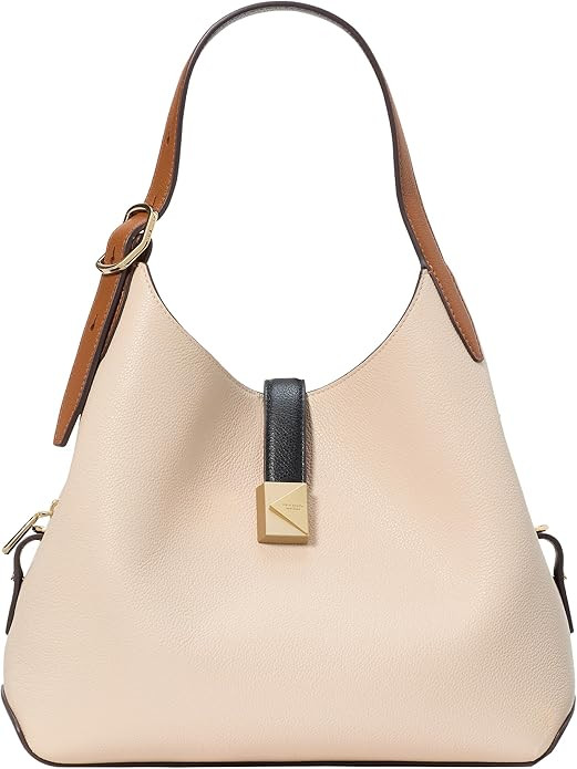 kate spade new york Deco Pebbled Leather Crossbody Tote | Amazon (US)
