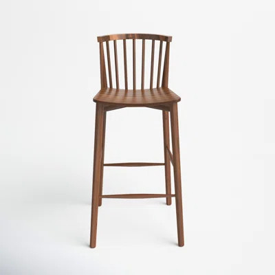 Tybee 25'' Solid Wood Counter Stool | Wayfair Professional