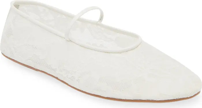 Mesh Mary Jane Flat (Women) | Nordstrom