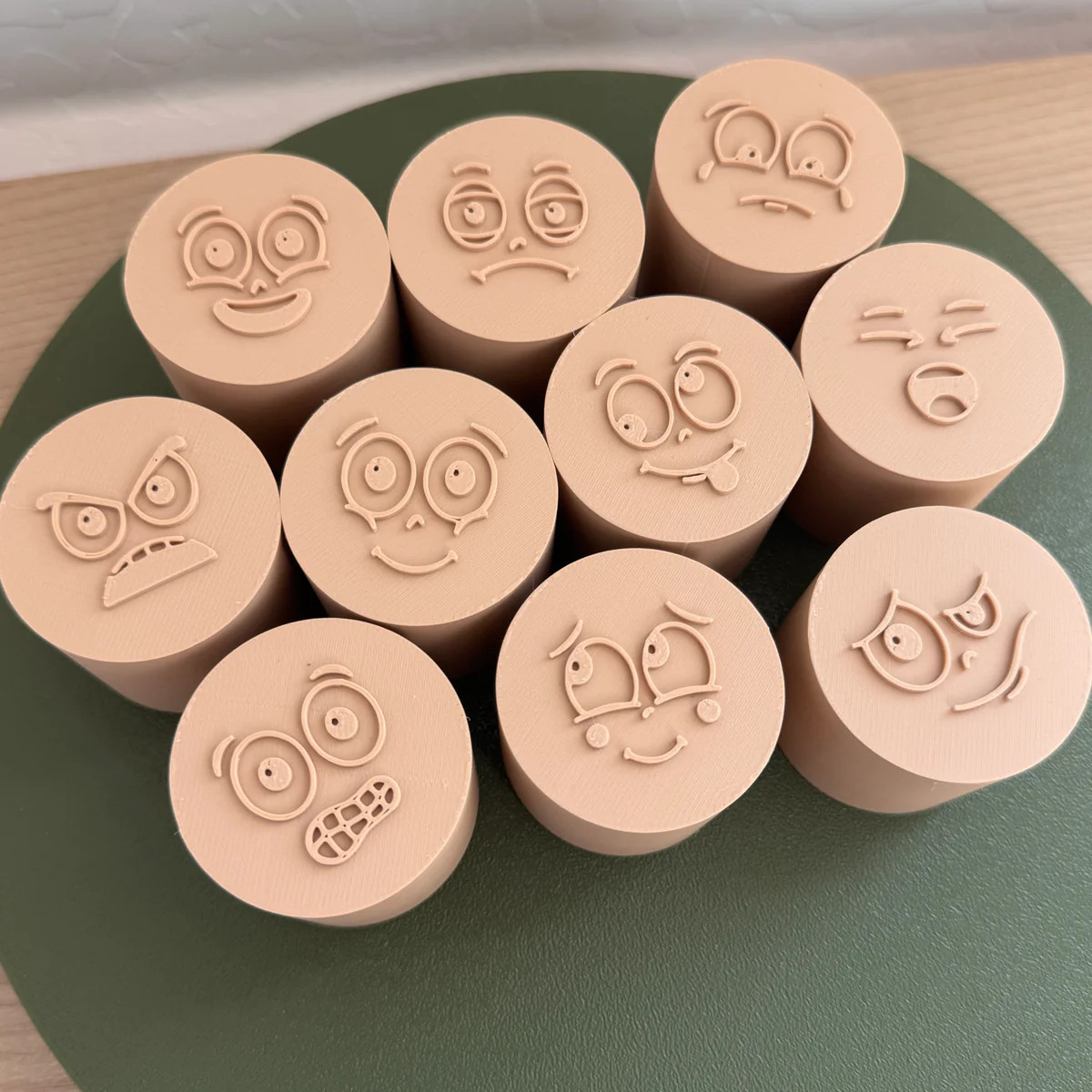 Emotion Dough Stamps (ships February) | Solobo Toys