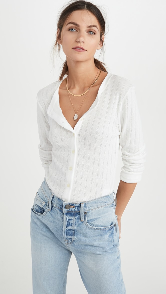 Leset Classic Cardigan | SHOPBOP | Shopbop