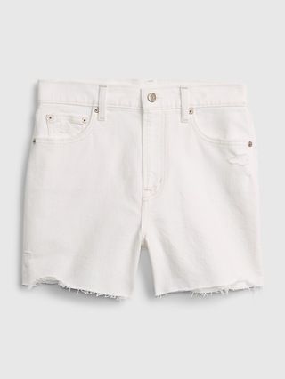 4" High Rise Denim Shorts with Washwell | Gap (US)