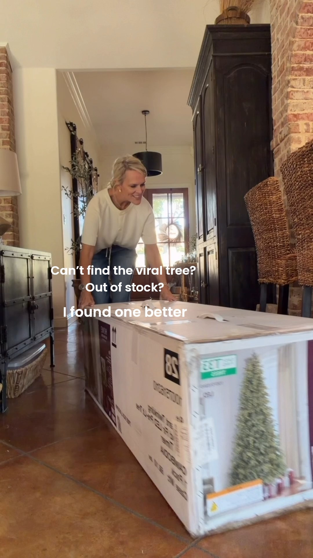 The viral Home Depot Christmas tree seems to always be out of stock. But I think I have found one better!

We were needing a beautiful 9 foot tree, but needed it to be a smaller diameter at the base for our dining room.

This one is 58 inches versus 62 inches at the base. Set up in five minutes, we timed it. Comes with a remote and beautiful warm
Twinkling lights! Incredibly happy with this purchase and it’s fully in stock currently

Home Depot 

#LTKHoliday #LTKHome #LTKFamily