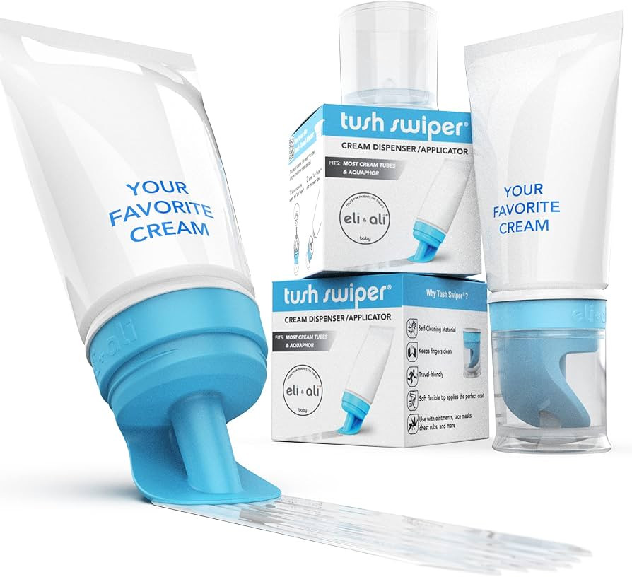 Eli & Ali Tush Swiper - Diaper Rash Cream & Butt Paste Applicator - Universal Fit for Most Diaper... | Amazon (US)