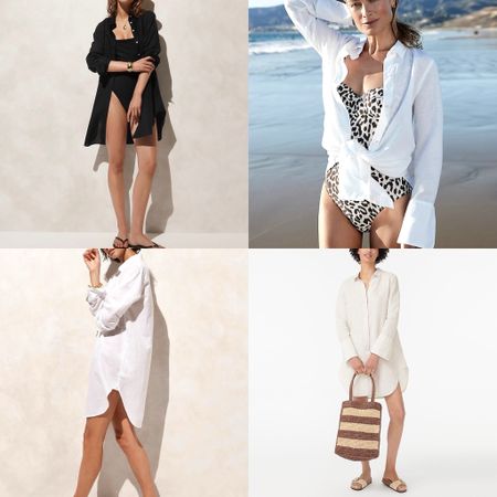 This easy-breezy and oh-so-chic beach shirt is my fave swim coverup for summer and it’s OVER 50% off now! Comes in 4 colors 

#summeroutfit #beachoutfit #pooloutfit swimwear 

#LTKFindsUnder50 #LTKSeasonal #LTKOver40