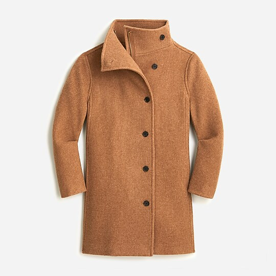 Villa coat in Italian stadium-cloth wool | J. Crew US