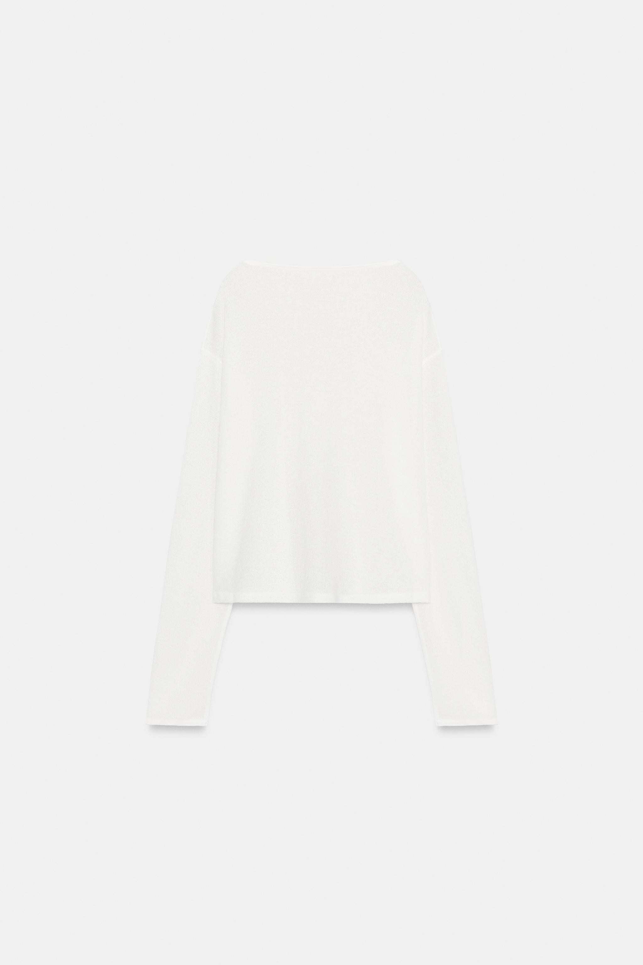 RUSTIC OPEN-KNIT JUMPER | Zara UK