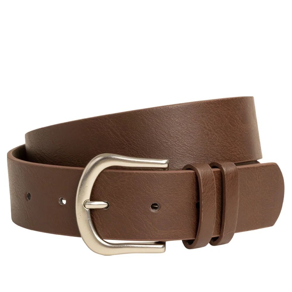 Time and Tru Women's Double Loop Harness Belt, Brown | Walmart (US)