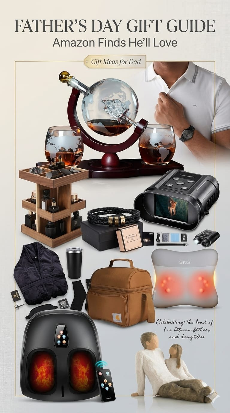 Amazon Father’s Day gift guide 🎁 Watches, silk tie sets, organizers, home decor, gift sets & thoughtful finds for every dad and every guy ✨

#AmazonFinds #AmazonFathersDay #FathersDayGiftGuide #FathersDayGifts #GiftsForHim #GiftIdeasForDad #MensGifts #WatchesForMen #SilkTieSet #HomeDecor #DeskDecor #Organizer #GiftSet #LuxuryGifts #MensAccessories #FashionFinds #GiftGuide #LTKFinds #LTKGiftGuide 

 #LTKSeasonal #LTKU #LTKMens
