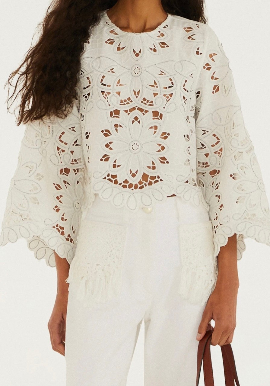 White lace top
Vacation 