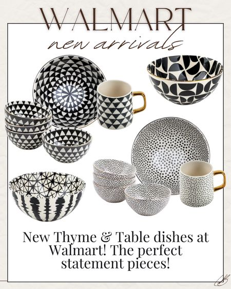 Thyme and Table dinnerware from Walmart! Reminds me of Anthropologie for less! 

#LTKstyletip #LTKhome #LTKfindsunder50
