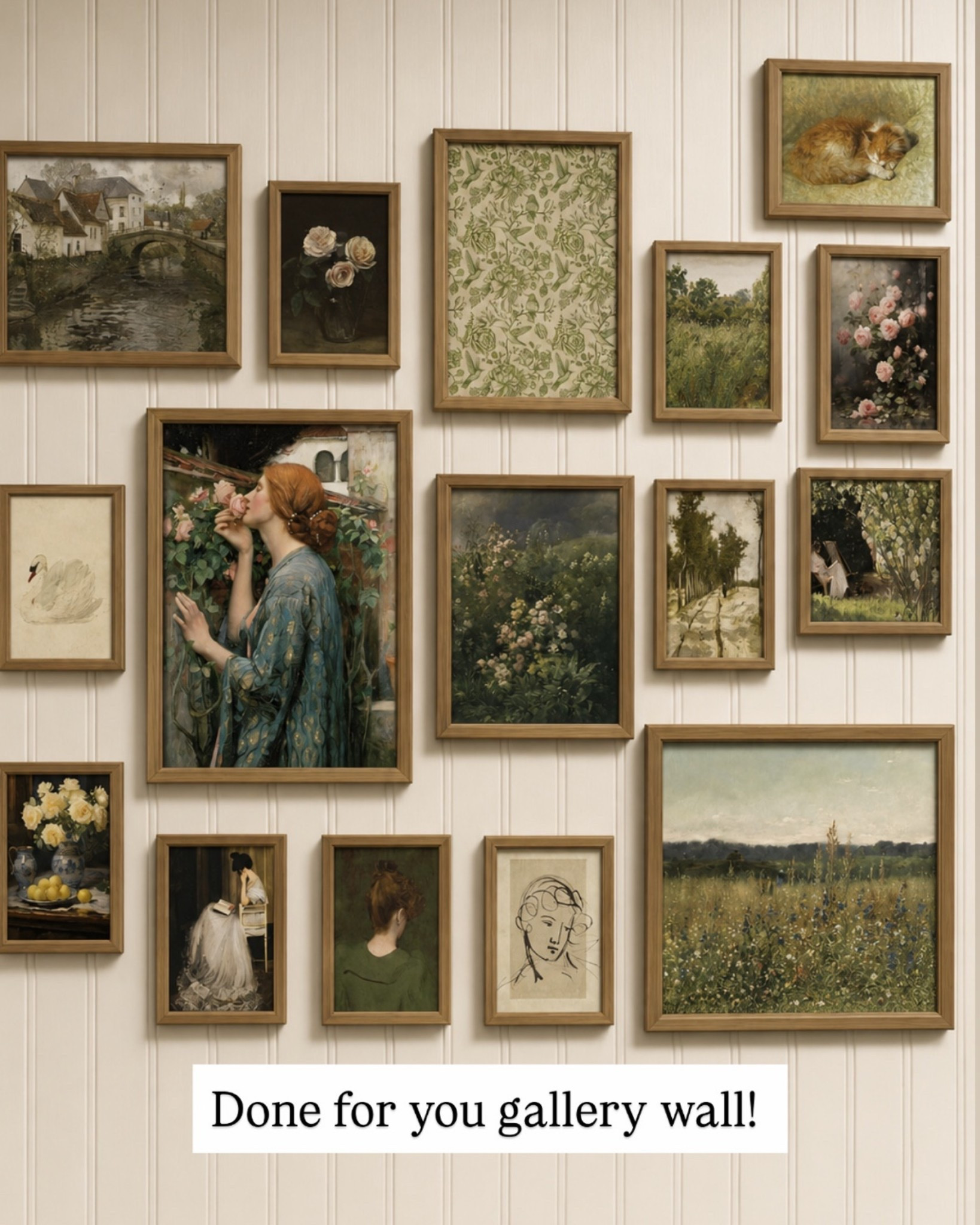 Take the guess work out of gallery walls! This is already done for you. All you have to do is hand them.

#LTKHome #LTKSaleAlert
