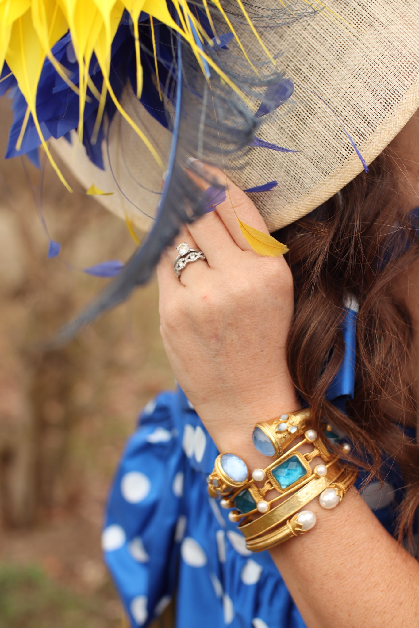 Statement Jewelry fit for the races! Horse races / Kentucky derby jewelry/ accessories/ 