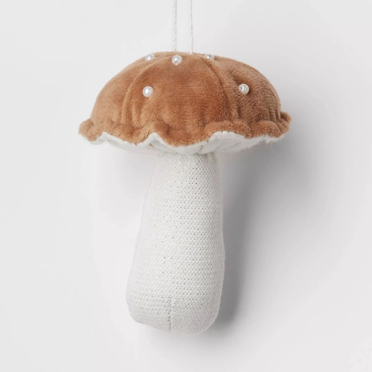 Fabric Mushroom Christmas Tree Ornament Tan - Wondershop™ | Target