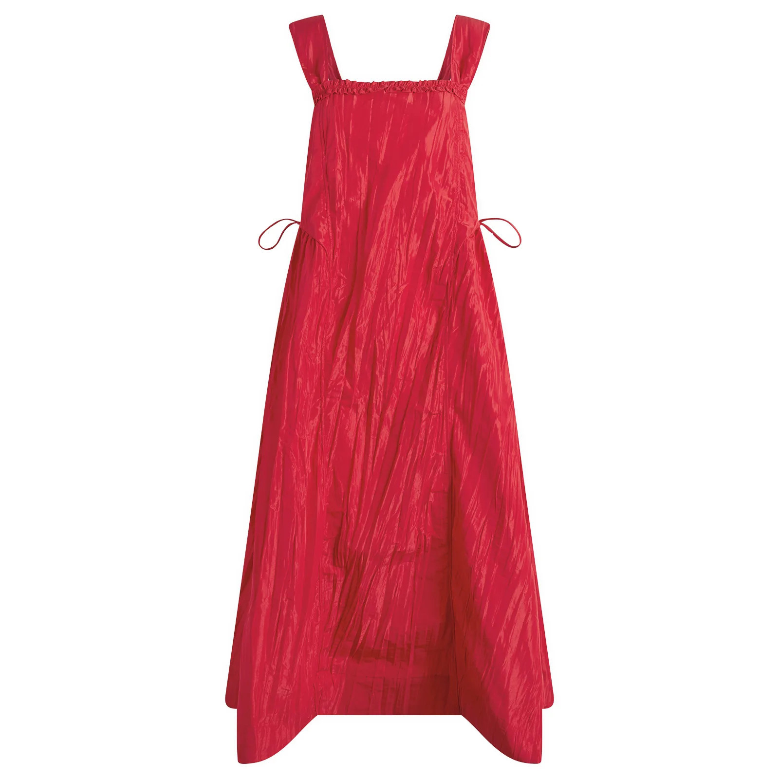 Damson Madder Women's Elina Midi Dress Red | END. Clothing