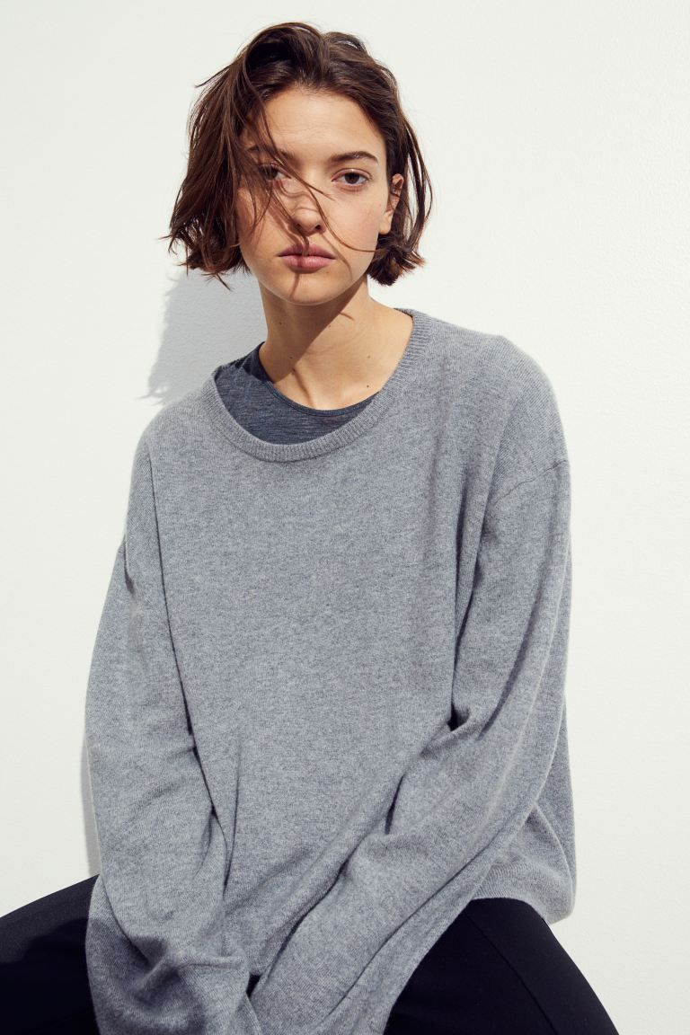 Feinstrick-Kaschmirpullover | H&M (DE, AT, CH, NL, FI)