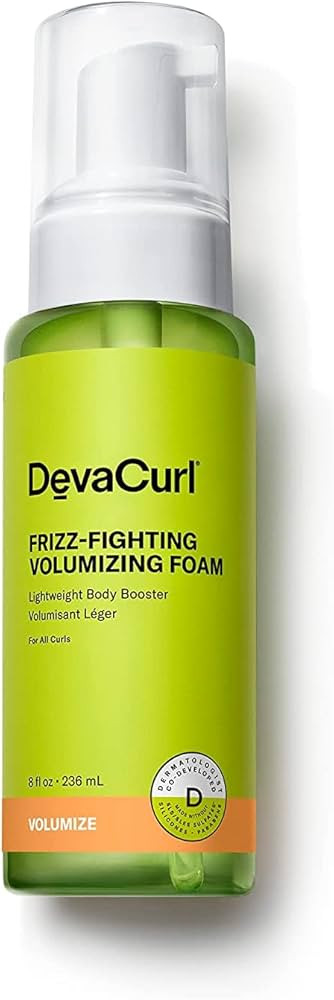 DevaCurl Frizz-Fighting Volumizing Foam Lightweight Body Booster | Adds Volume and Fullness | Up ... | Amazon (US)