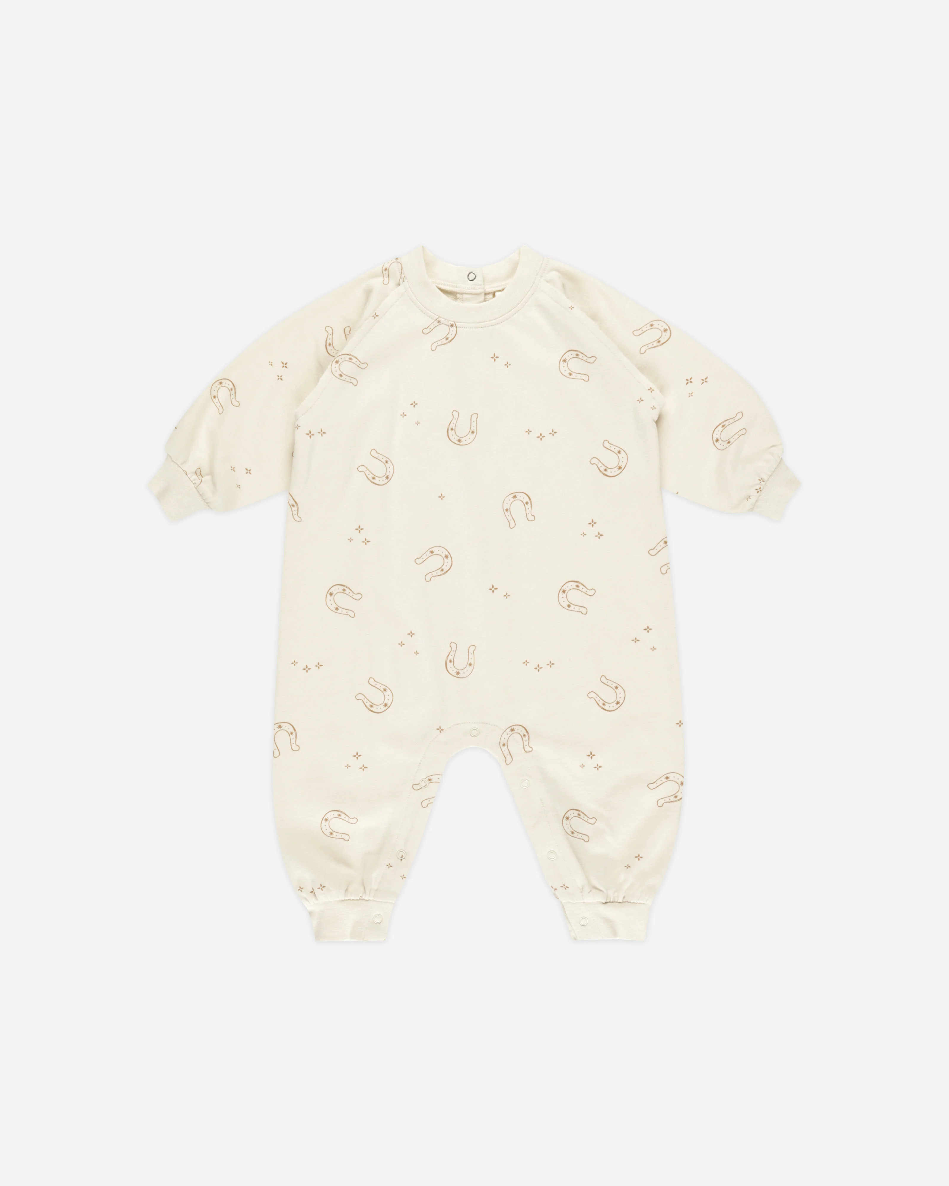 Raglan Jumpsuit || Horseshoes | Rylee + Cru