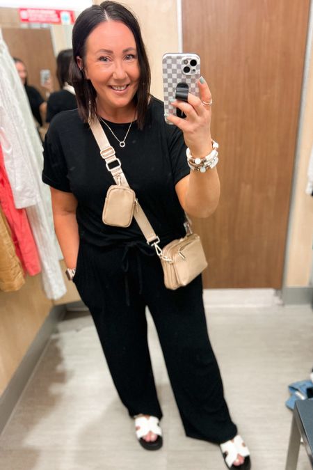 Yesterday’s casual outfit of the day!  I love this lightweight ribbed set from Amazon!  Comes in lots of colors!  Wearing an xl. Sandals fit tts  

#LTKSeasonal #LTKFindsUnder50 #LTKMidsize