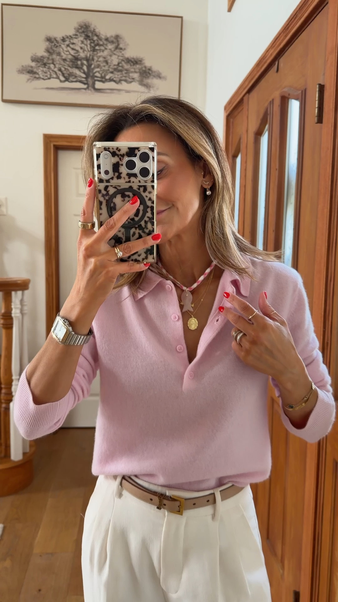 My current stack has a little more meaning than usual🩷 love this unique little fish piece with quartz and diamond for the eye

#LTKSeasonal #LTKgrwm #LTKootd