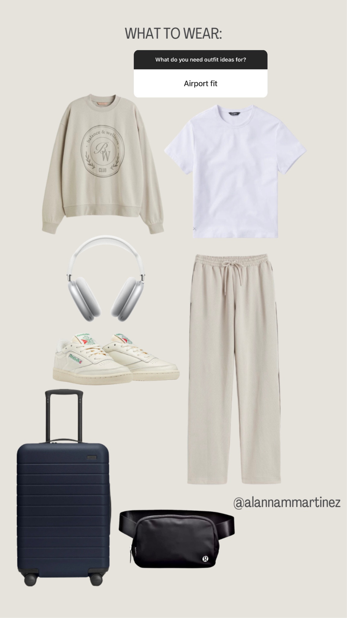 What to wear: airport outfit 

#LTKSeasonal #LTKtravel #LTKstyletip