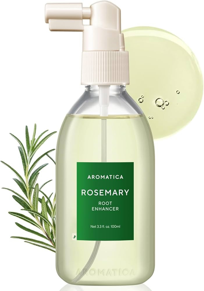 AROMATICA Root Enhancer Rosemary Water Spray for Hair Growth – Korean Hair Care Oil for Scalp D... | Amazon (US)