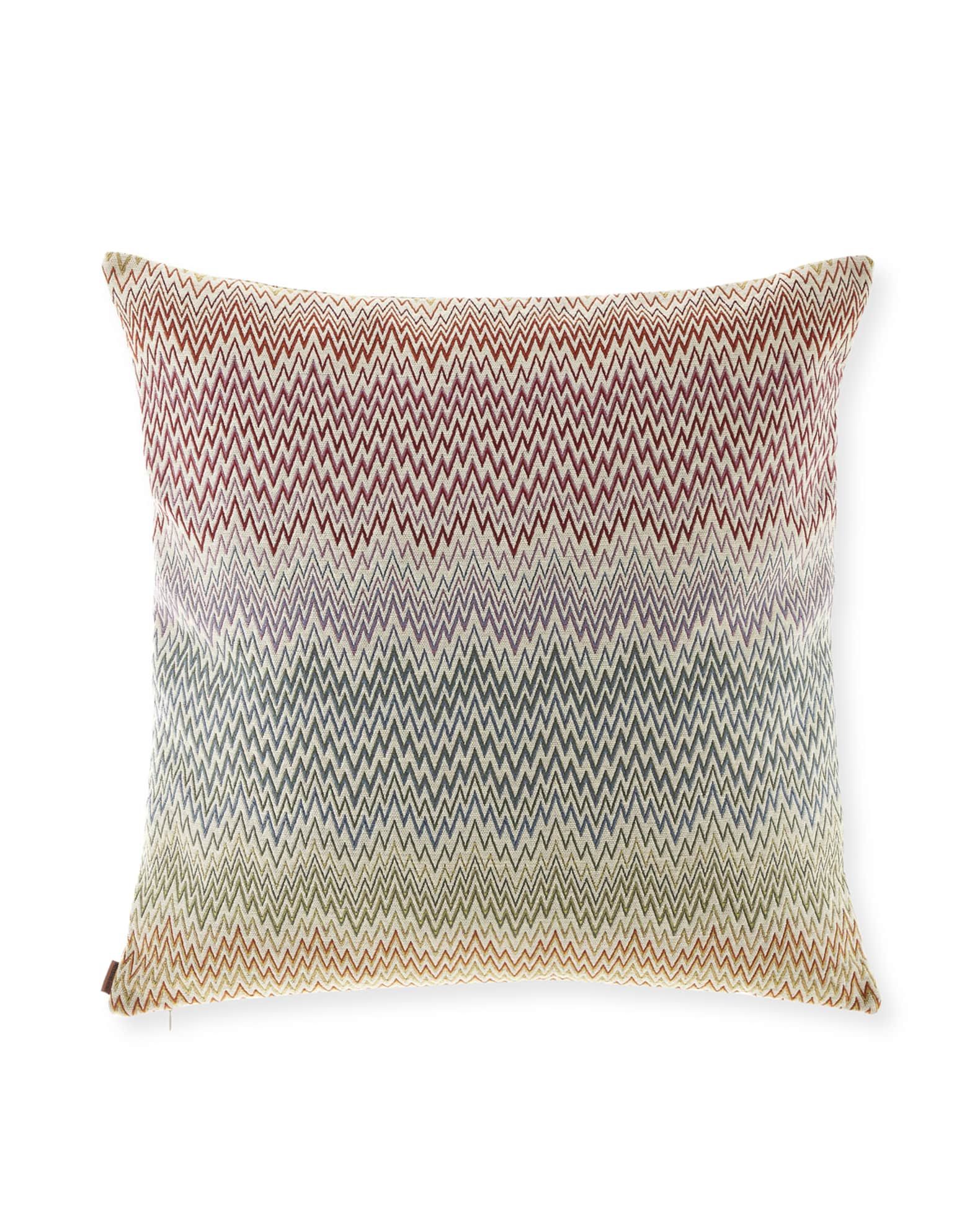 Arras Jacquard Pillow, 24"Sq. | Neiman Marcus