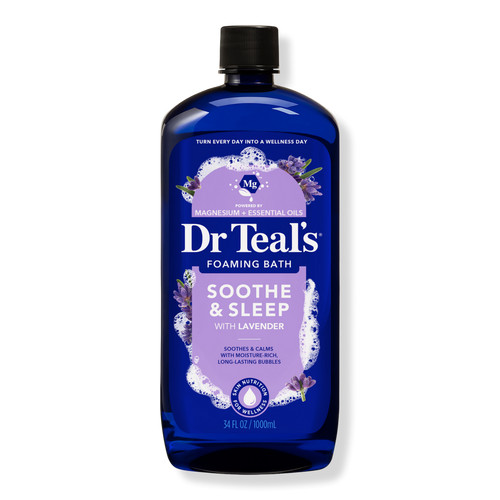 Soothe & Sleep Foaming Bath with Lavender & Pure Epsom Salt - Dr Teal's | Ulta Beauty | Ulta