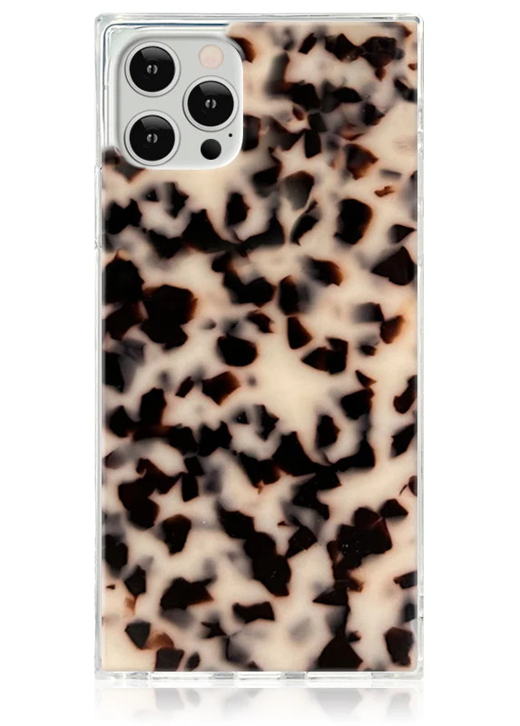 SQUARE® Blonde Tortoise Shell iPhone Case | FLAUNT