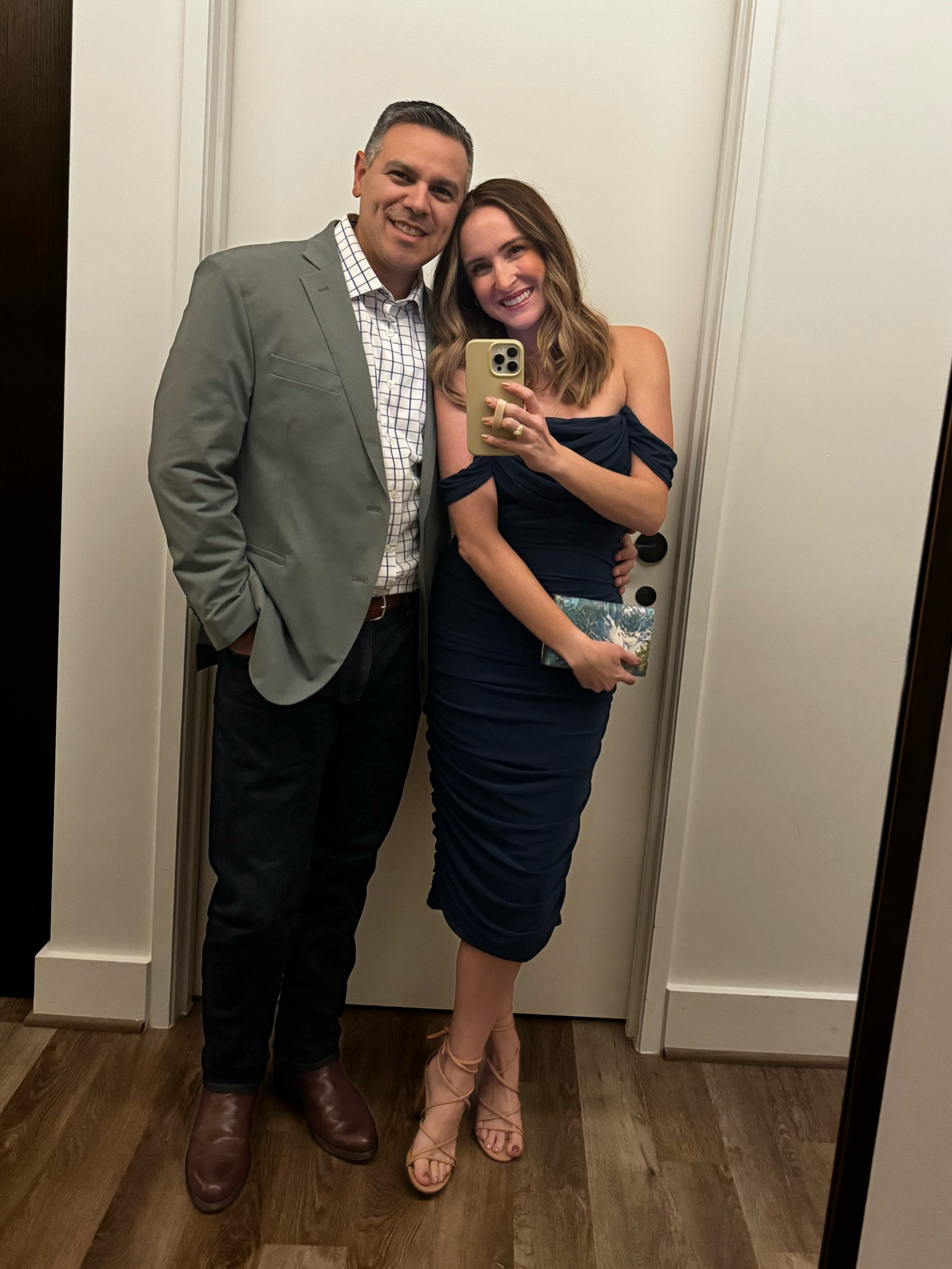 Birthday dinner fits 🎂

My dress and shoes are from Amazon. Marcus is in Mizzen and Main, Lulu, Twillory and Tecovas boots.