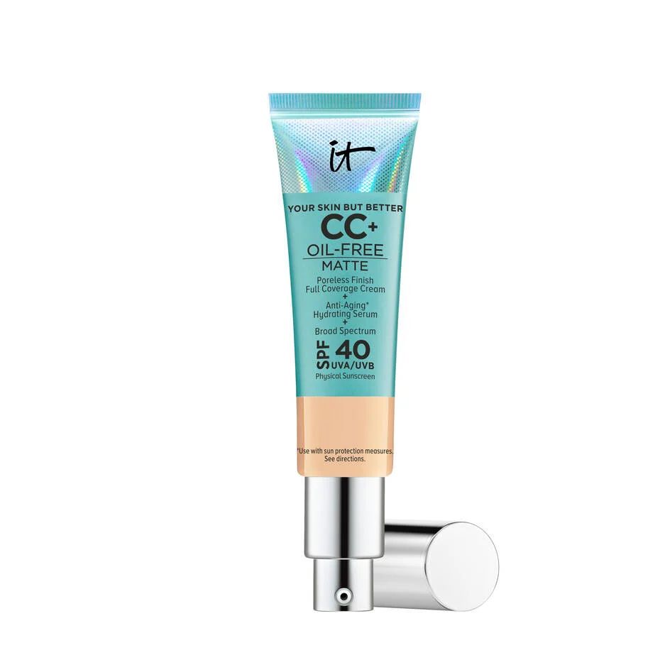 CC+ Cream Oil-Free Matte Full-Coverage Foundation with SPF 40 | IT Cosmetics (US)